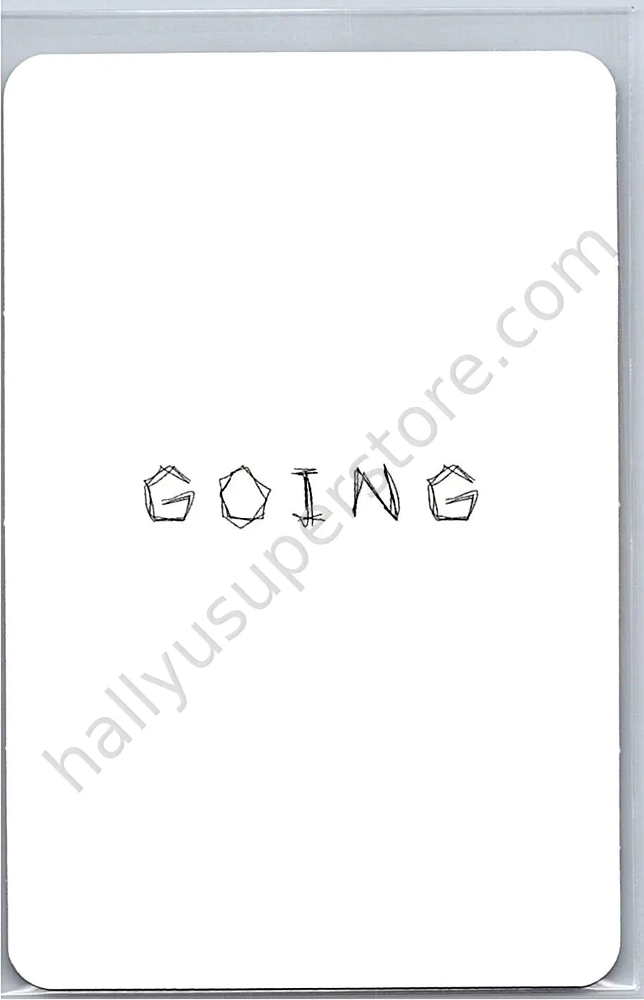 SEVENTEEN - S.Coups - Going Magazine Vol. 1 Photobook photobook photocard set