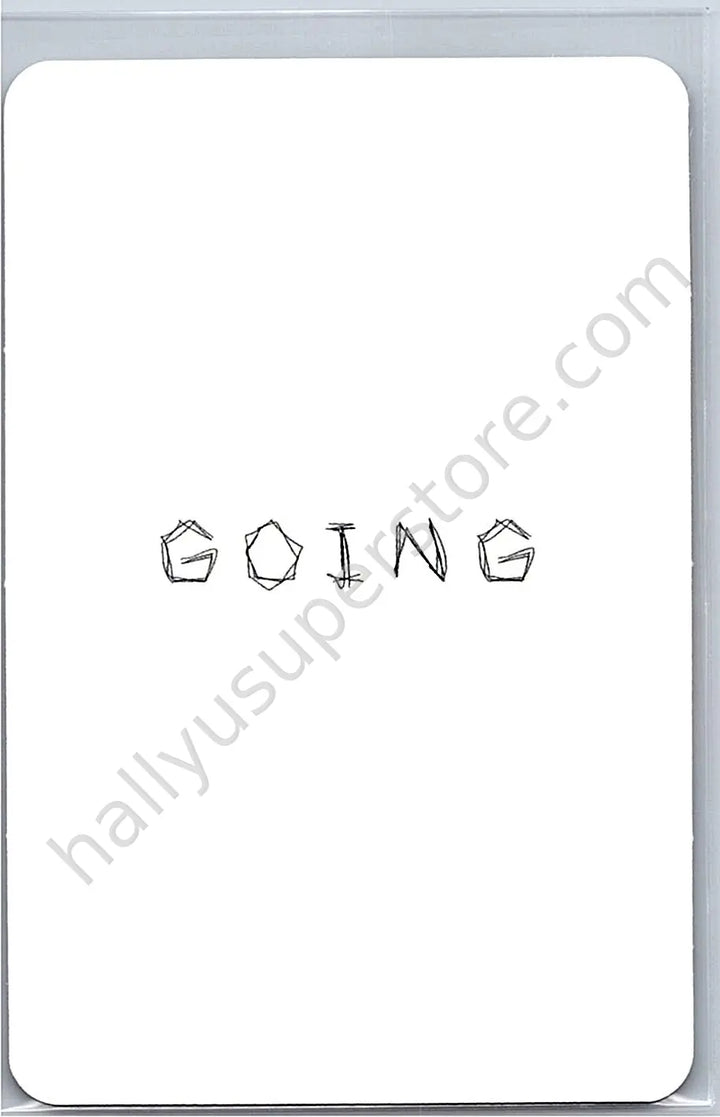 SEVENTEEN - S.Coups - Going Magazine Vol. 1 Photobook photobook photocard set