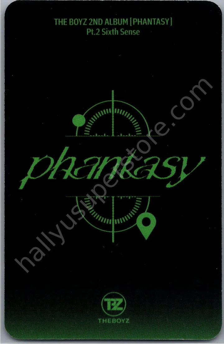 THE BOYZ - Younghoon - Phantasy Pt. 2: Sixth Sense album photocard non-random platform version warn version