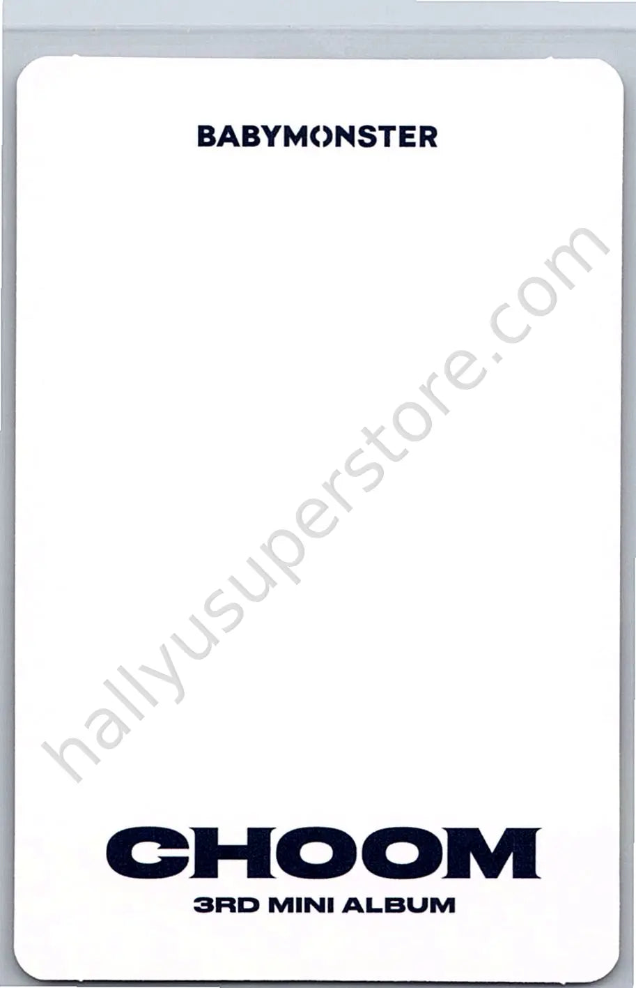 BABYMONSTER - Ahyeon - Choom Album album photocard jewel case version FPO