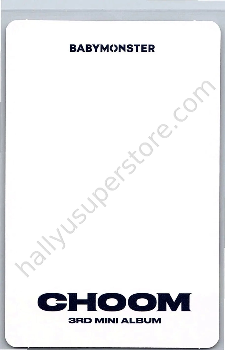 BABYMONSTER - Ahyeon - Choom Album album photocard jewel case version FPO