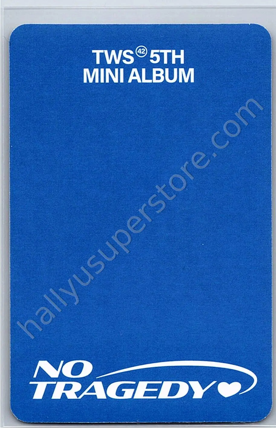 TWS - Kyungmin - No Tragedy album photocard final move version standard version