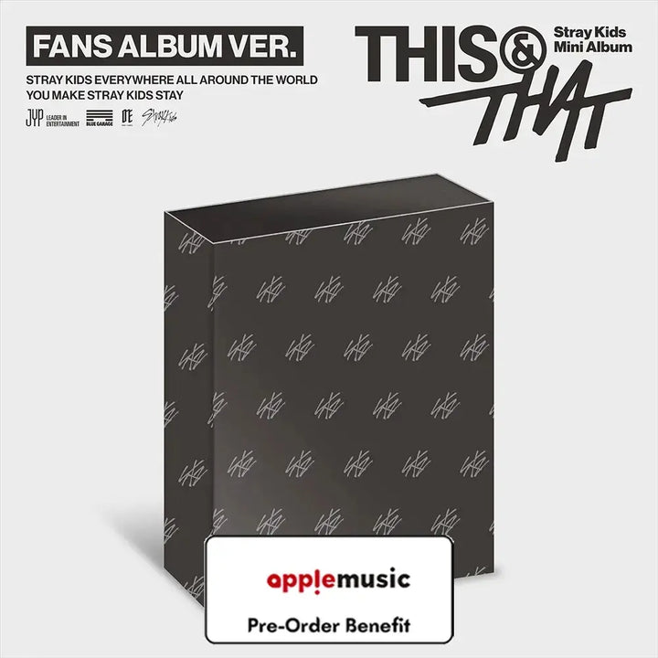 [Pre-Order] Stray Kids - THIS &amp; THAT (FANS ALBUM VER.) + Pre-Order benefit (Choose Version)