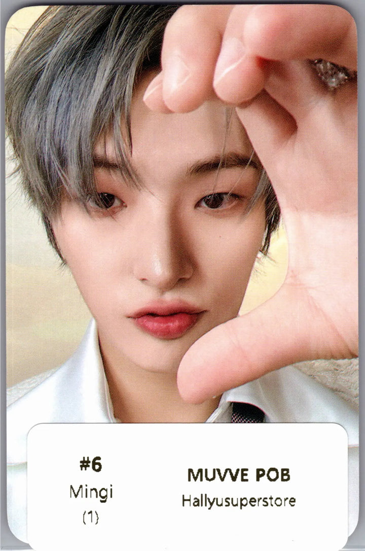 ATEEZ "GOLDEN HOUR : Part.5" - MUVVE Pre-Order Benefit Photocard (Pink LP Ver.) [26.07.21]