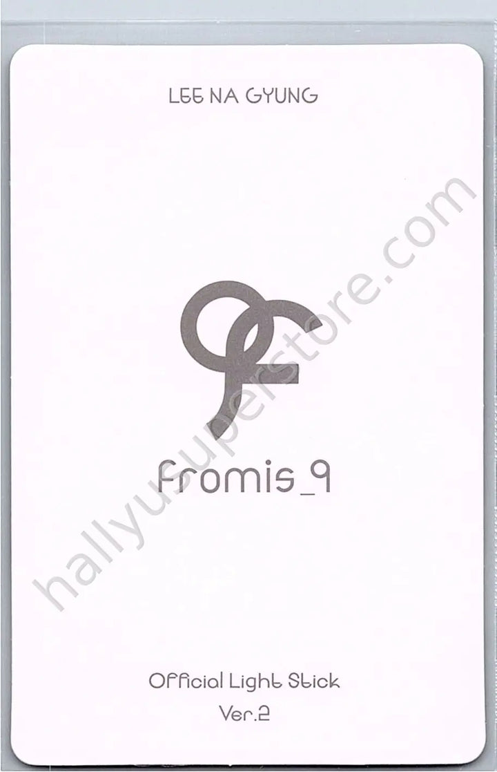 fromis_9 - Nagyung - Official Light Stick Ver.2 Other lightstick photocard set