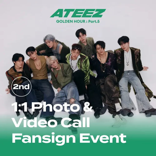 [Hallyu4U - Fansign] (7/25) FrommStore - ATEEZ [GOLDEN HOUR : PART 5] (1:1 Video Call Video)