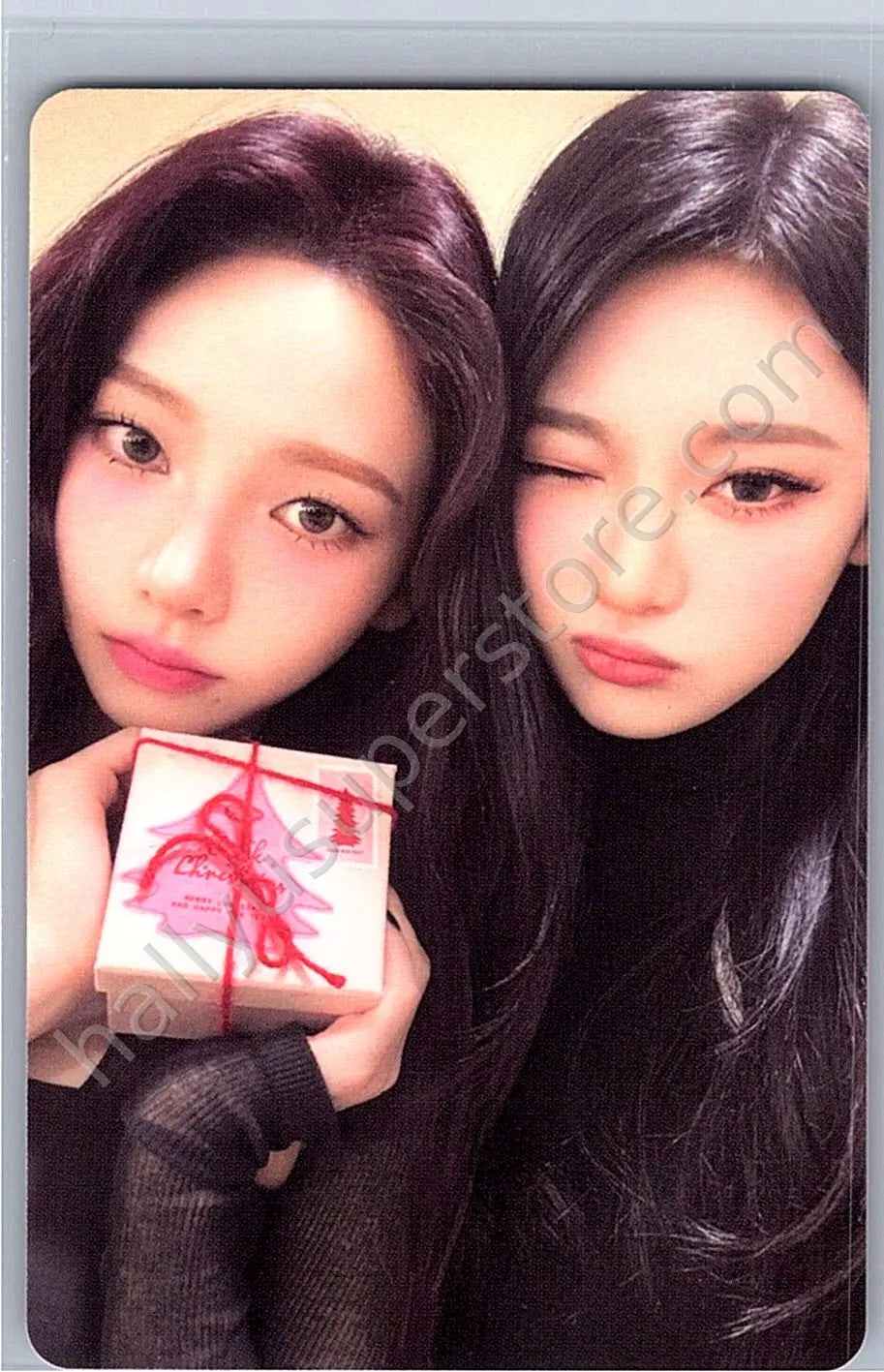 aespa - Unit - Pink Christmas (All) 2024 version random pack trading card