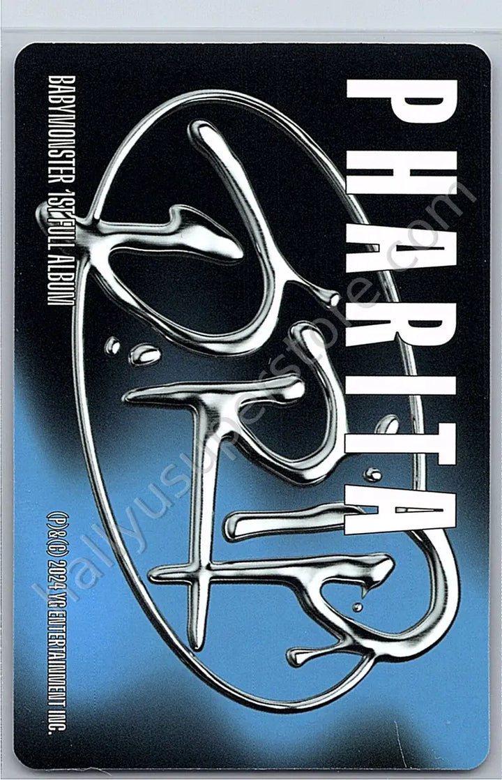 BABYMONSTER - Pharita - BABYMONSTER - Pharita - DRIP Album binder ver selfie version