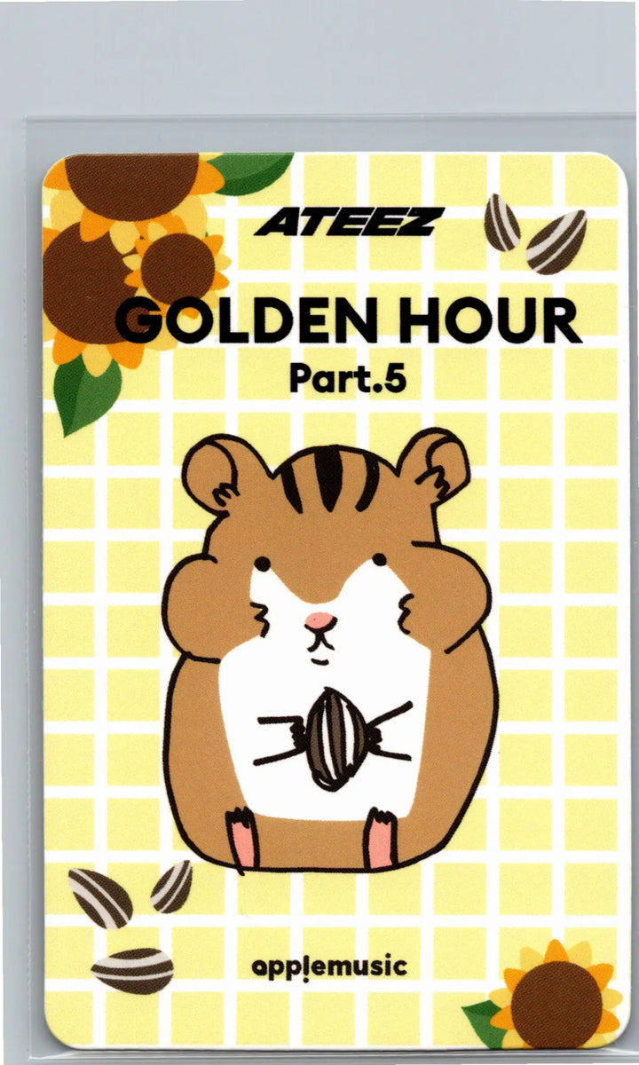 ATEEZ "GOLDEN HOUR : Part.5" - Apple Music Fansign Event Photocard (DIGIPACK Ver.) [26.07.02]