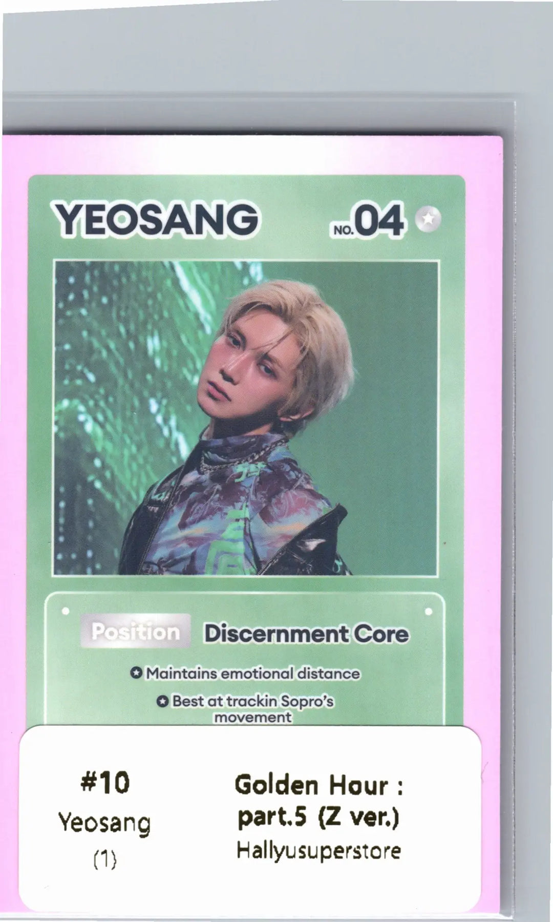 ATEEZ "GOLDEN HOUR : Part.5" - Official Photocard (Z ver.) [26.06.26]