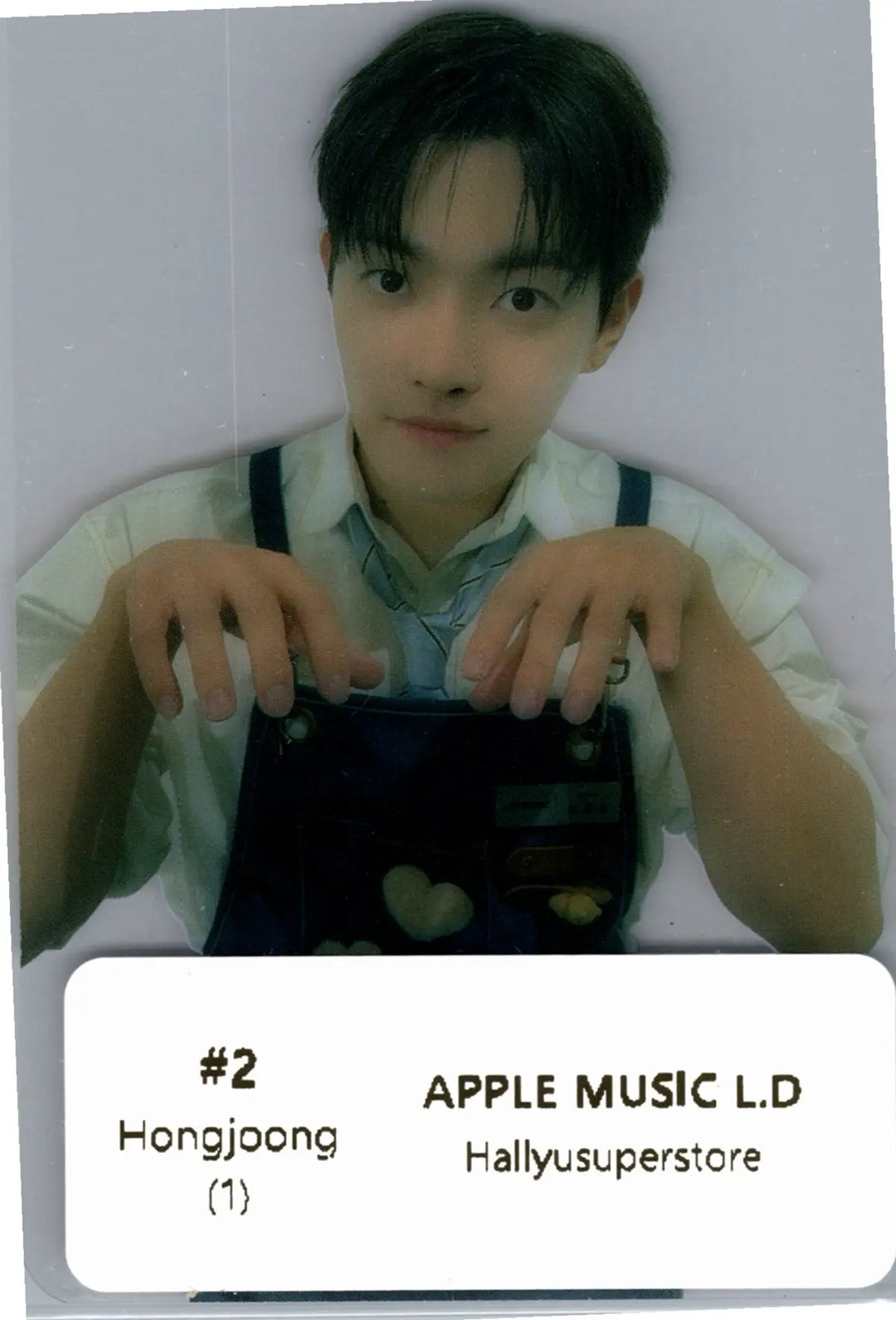 ATEEZ "GOLDEN HOUR : Part.5" - Apple Music Fansign Event Photocard (Digipack Ver.) [26.08.07]