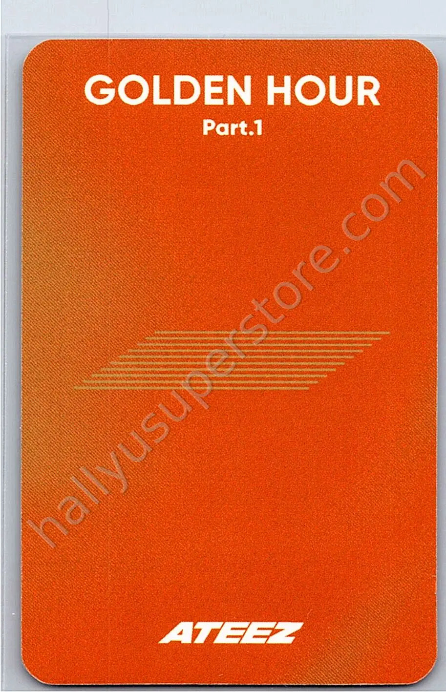 ATEEZ - Mingi - GOLDEN HOUR : Part.1 album photocard platform version Z version