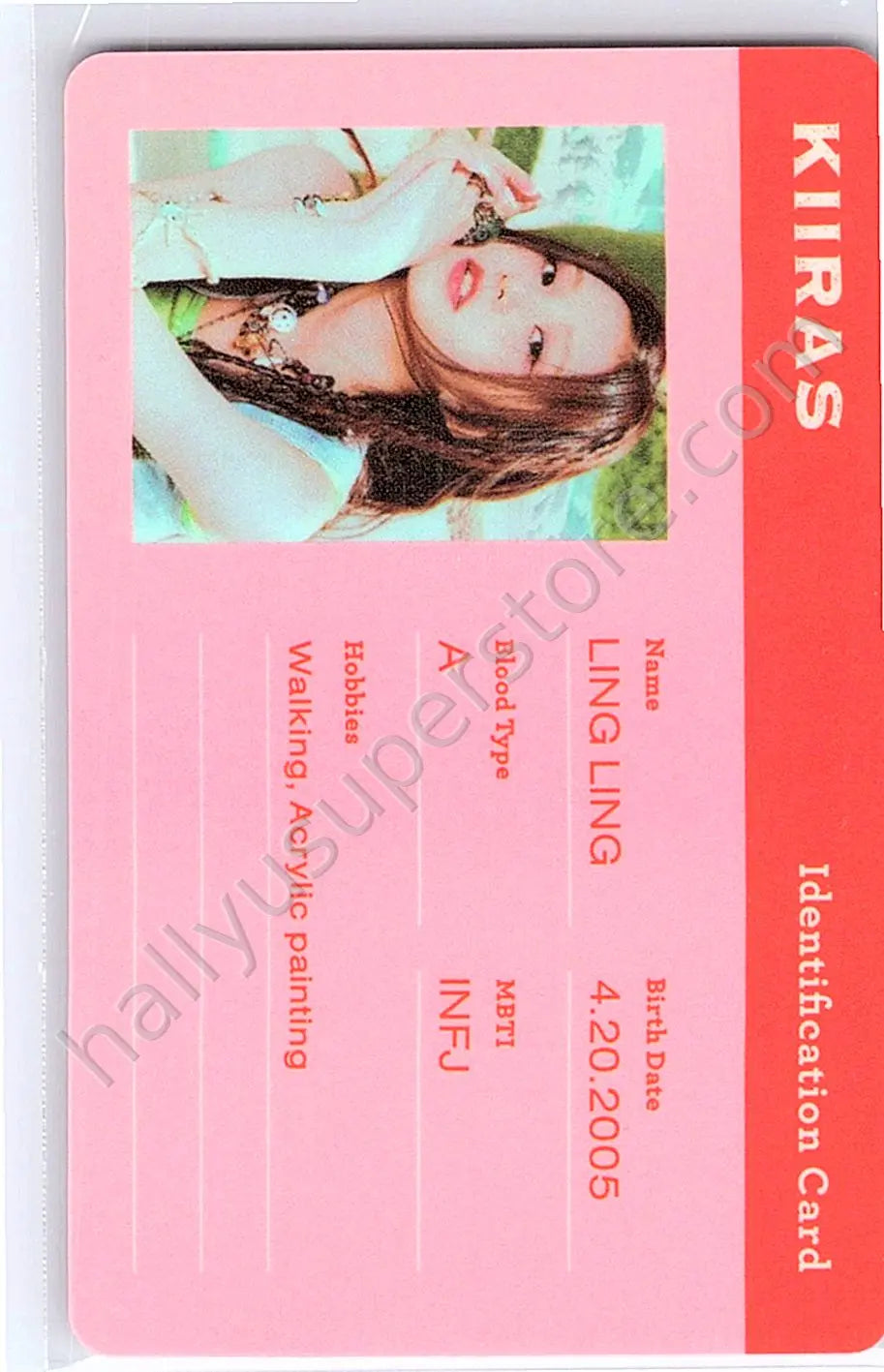 Kiiras - LingLing - KillMa Boss - ID Card