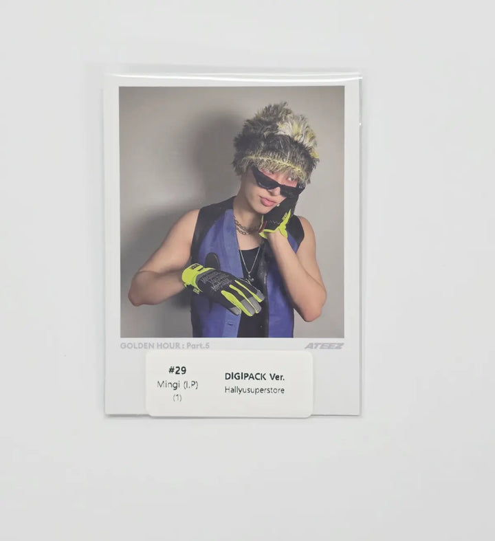 ATEEZ "GOLDEN HOUR : Part.5" - Official Photocard (DIGIPACK ver.) (2) [26.06.29]