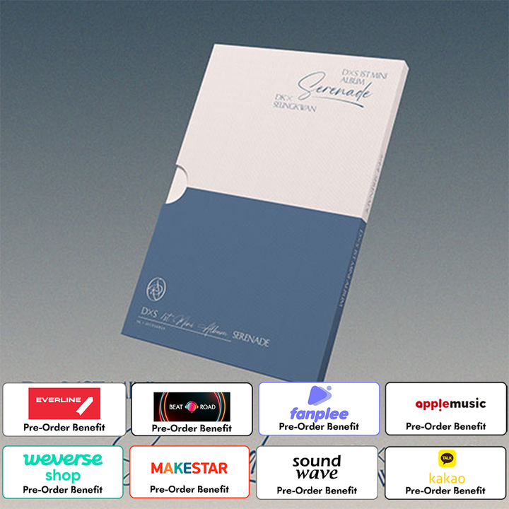 **[Pre-Order]  DK X SEUNGKWAN (of SEVENTEEN) - 1st Mini Album '소야곡' + Pre-Order Benefit (Choose ver)(Compact Ver.)