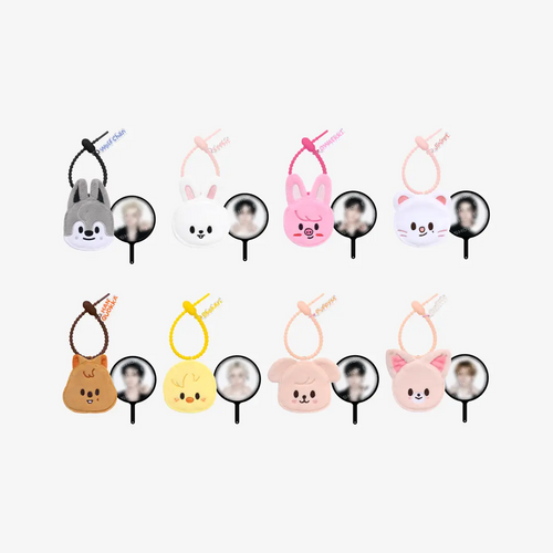 [H4U] [Stray Kids] SKZOO PLUSH MINI PICKET KEYRING - RUN IT