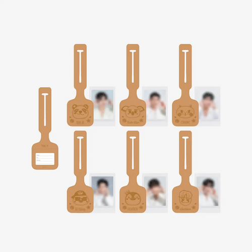 [H4U] [2PM] ZooPM LUGGAGE TAG ORIGINAL TANNED Ver. - THE RETURN