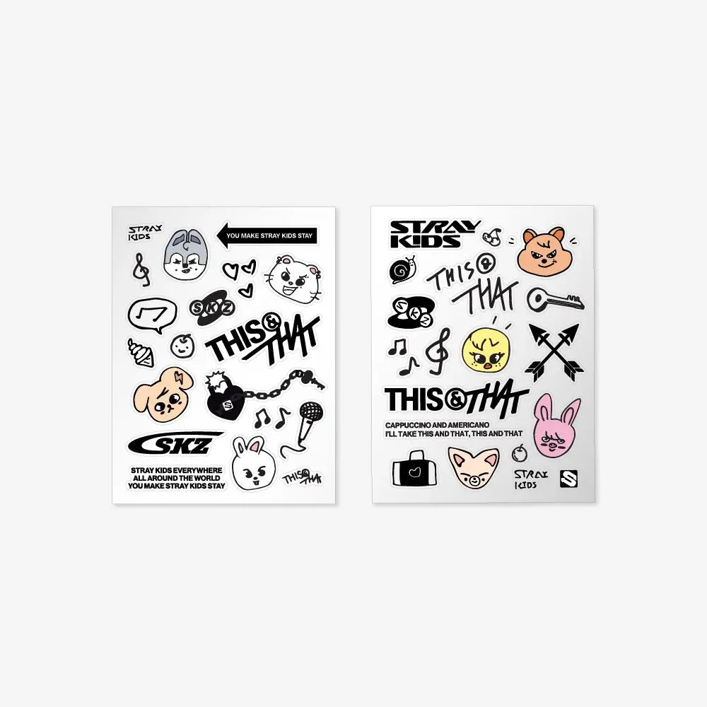 [Stray Kids] TATTOO STICKER - THIS & THAT
