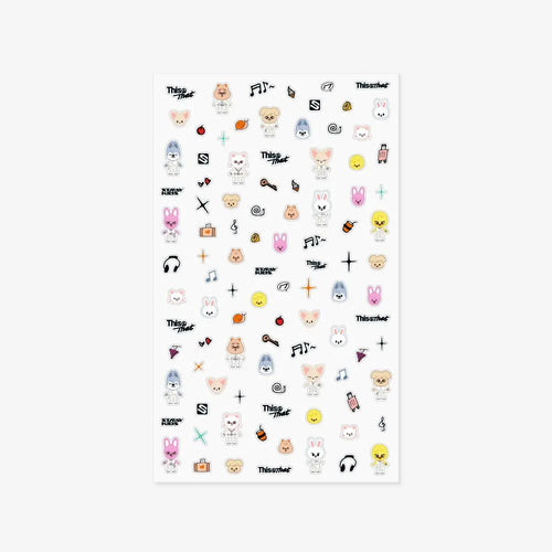 [H4U] [Stray Kids] SKZOO MICRO STICKER - THIS & THAT