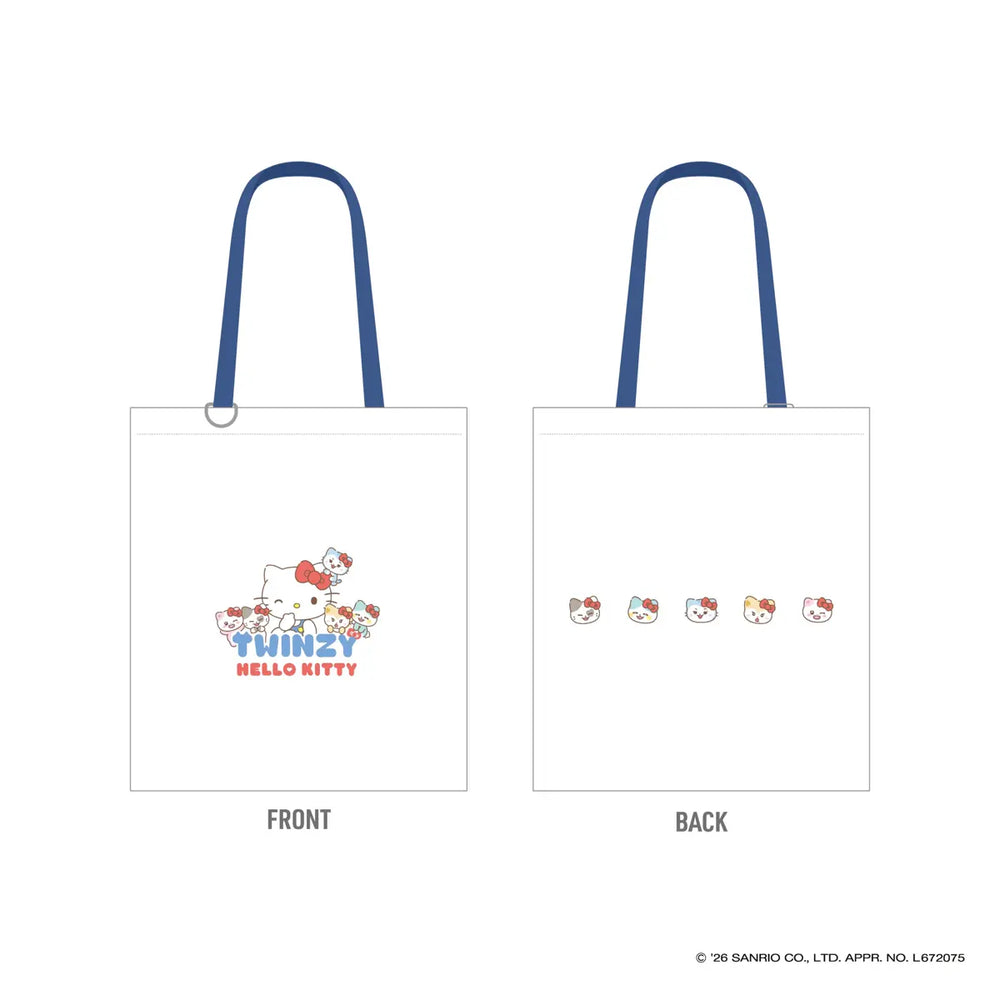 [ITZY] Tote bag - TWINZY×HELLO KITTY