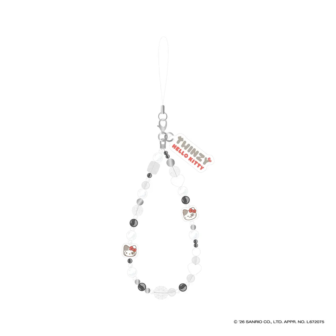 [ITZY] Beaded strap - TWINZY×HELLO KITTY