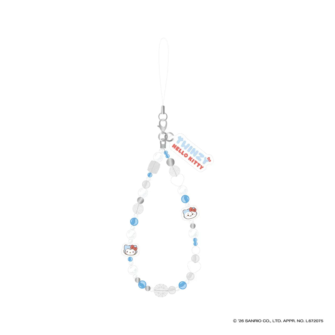 [ITZY] Beaded strap - TWINZY×HELLO KITTY
