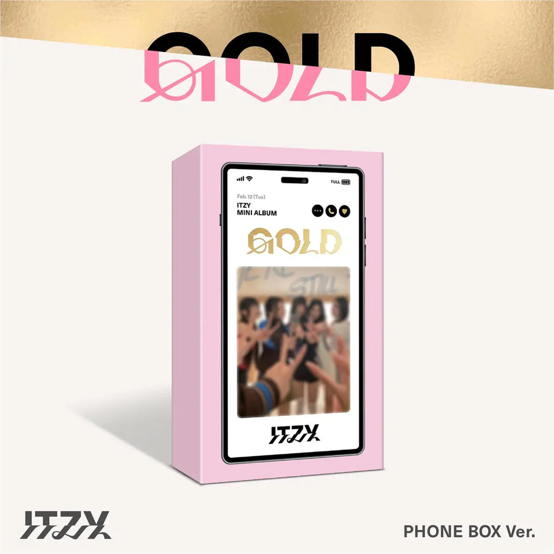 [ITZY] <GOLD> PHONE BOX VER. [스페셜반]