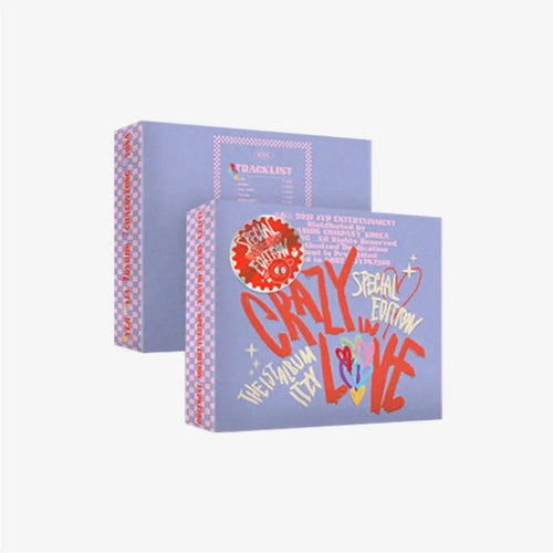 [H4U] [ITZY] 1st Album CRAZY IN LOVE (Jewel Case Ver.)