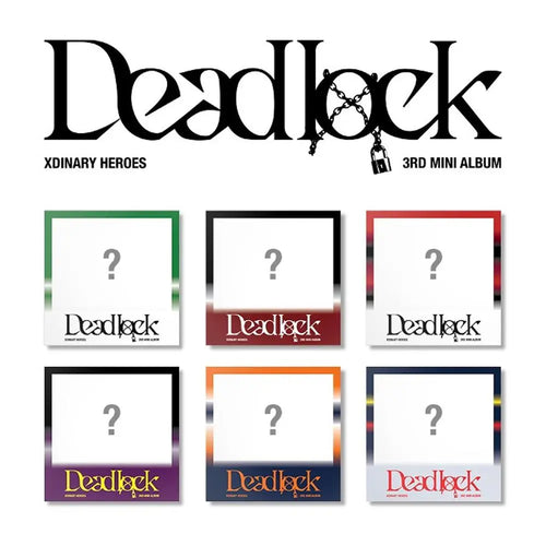 [H4U] [Xdinary Heroes] 3rd Mini Album Deadlock(Digipack ver)