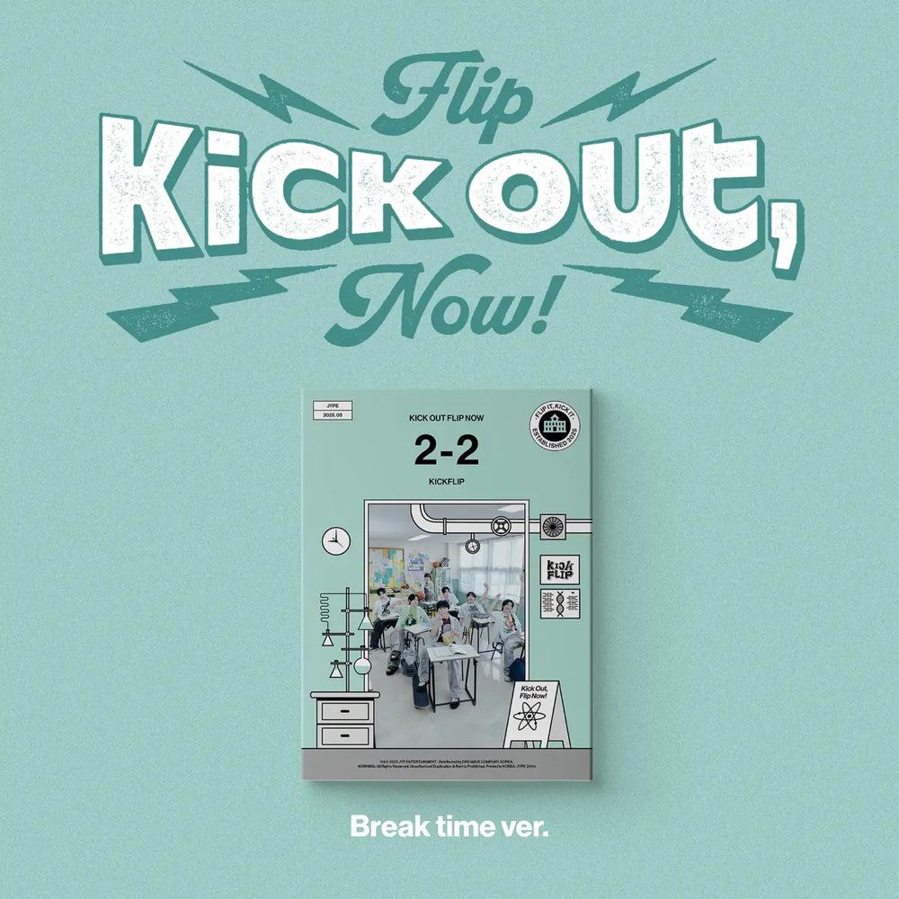 [KickFlip] The 2nd Mini Album Kick out, Flip now! (Class time ver. / Break time ver. / After School ver.)