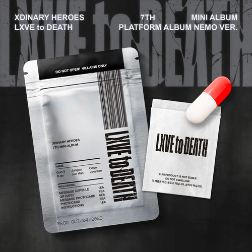 [H4U] [Xdinary Heroes] 7th Mini Album LXVE to DEATH (Platform Album Nemo ver.)