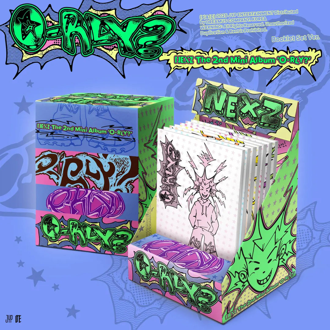 [NEXZ] 2nd Mini Album O-RLY? (Booklet SET Ver.)
