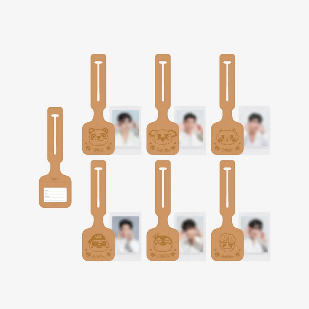 [2PM] ZooPM LUGGAGE TAG ORIGINAL TANNED Ver. - THE RETURN