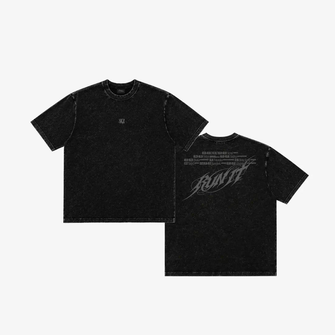 [Stray Kids] T-SHIRT - RUN IT