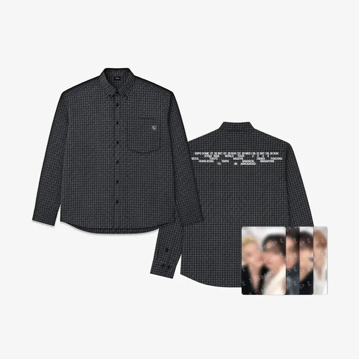 [Stray Kids] CHECK SHIRT - RUN IT
