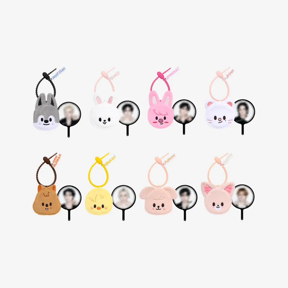 [Stray Kids] SKZOO PLUSH MINI PICKET KEYRING - RUN IT