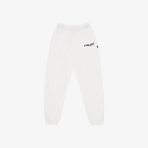 [H4U] [Stray Kids] JOGGER PANTS WHITE - 'PILOT : FOR ★★★★★'