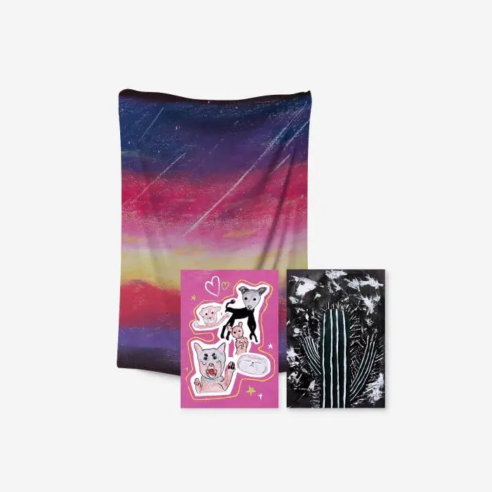 [TWICE] JEONGYEON CHIFFON FABRIC POSTER SET - READY TO BE