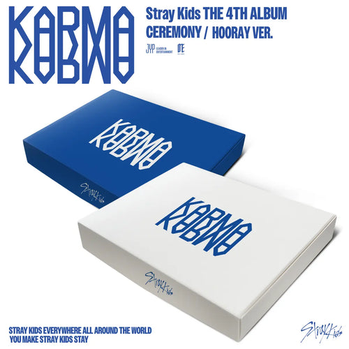 [H4U] [Stray Kids] THE 4TH ALBUM KARMA (CEREMONY VER., HOORAY VER.)