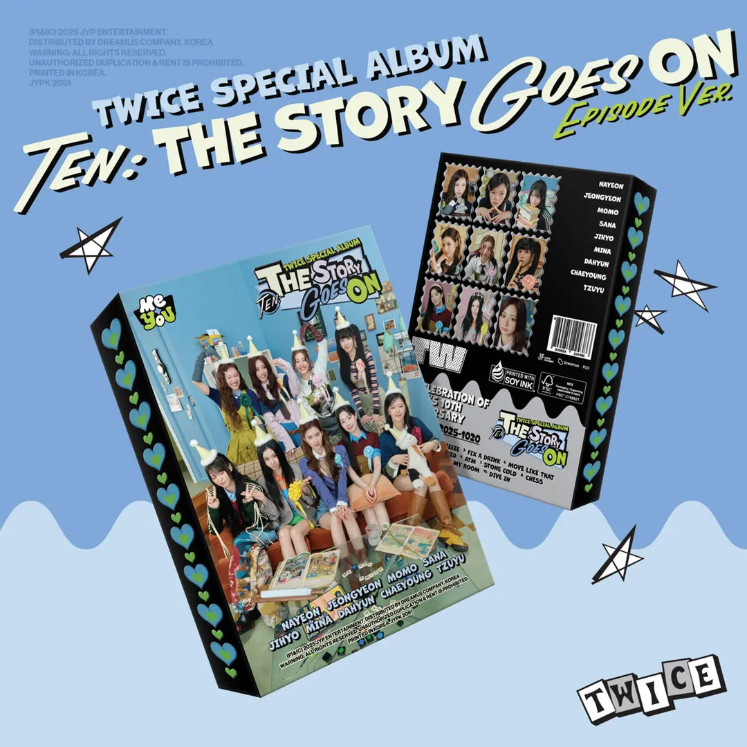 [TWICE] SPECIAL ALBUM TEN: The Story Goes On (EPISODE ver.)