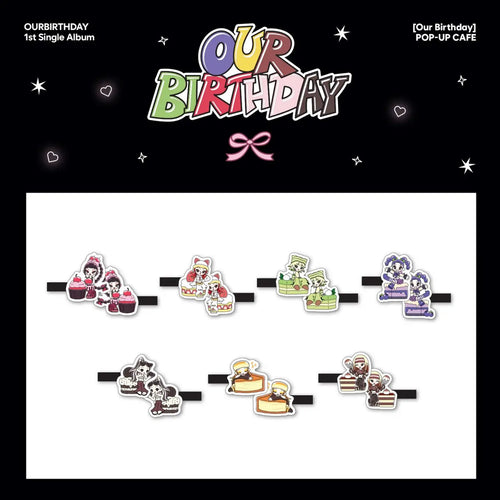 [H4U] [OURBIRTHDAY] ACRYLIC HAIRPIN - Our Birthday