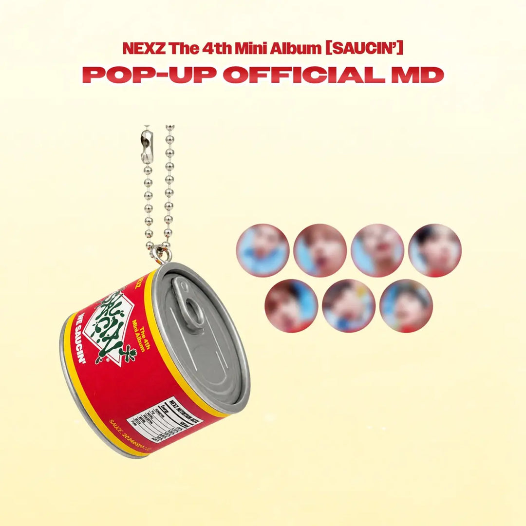 [NEXZ] SAUCE CAN KEYRING - SAUCIN'