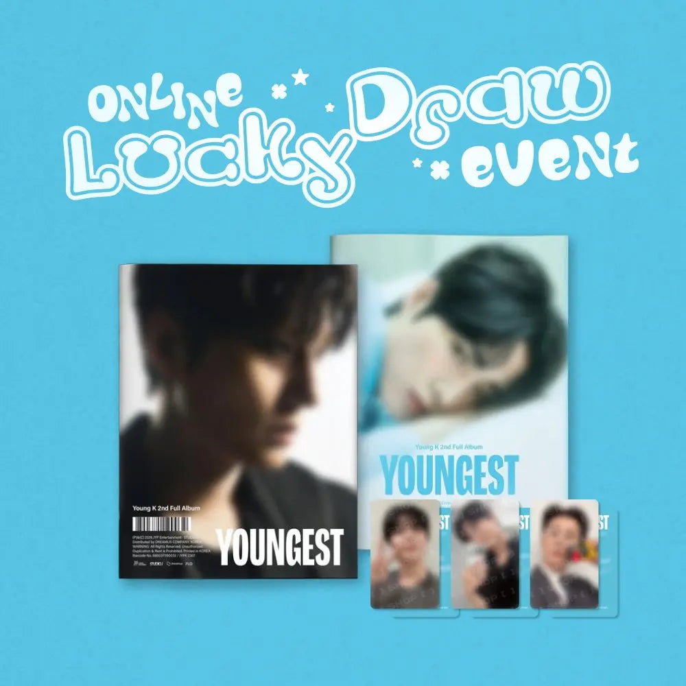 [DAY6] [LUCKY DRAW] Young K 2nd Full Album YOUNGEST (Photobook ver.)