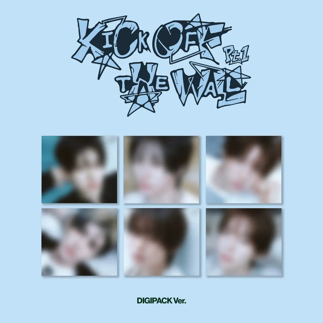 [KickFlip] The 5th Mini Album 'KICK OFF THE WALL Pt. 1 (DIGIPACK Ver.)