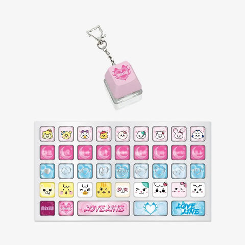 [NiziU] KEYBOARD DECO SET - LOVE LINE
