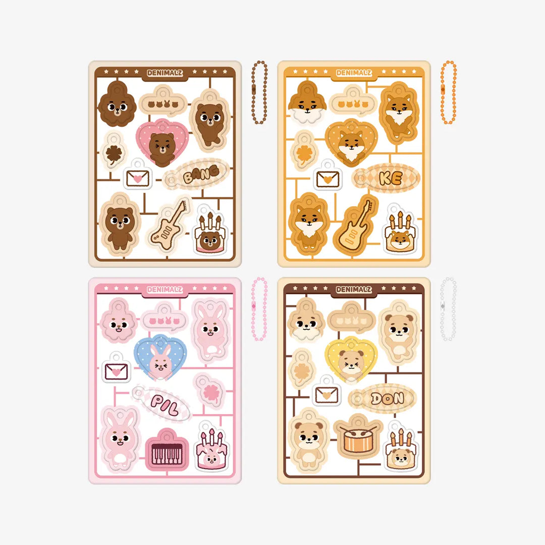[DAY6] DENIMALZ SECRET SOFT KEYRING KIT - THE DECADE