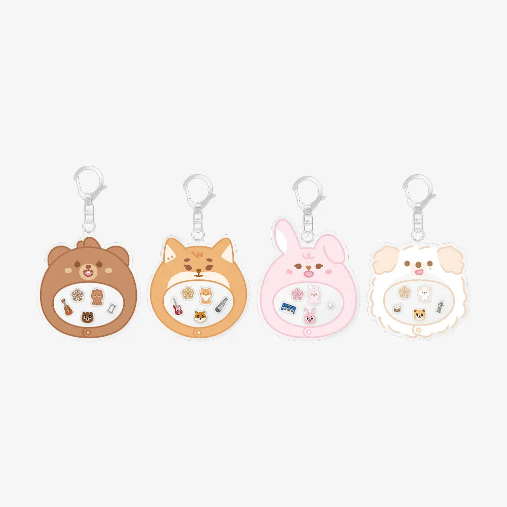 [DAY6] PETIT DENIMALZ SHAKER KEYRING - PIER 10: All My Days