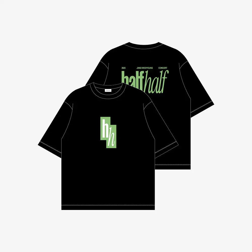 [JANG WOOYOUNG] T-SHIRT - half half