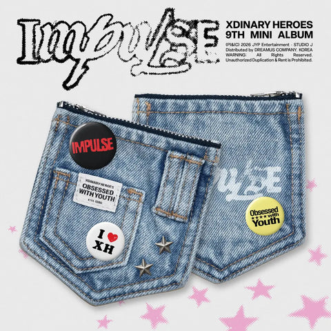 [Xdinary Heroes] 9th Mini Album IMPULSE (DENIM POUCH Ver.)