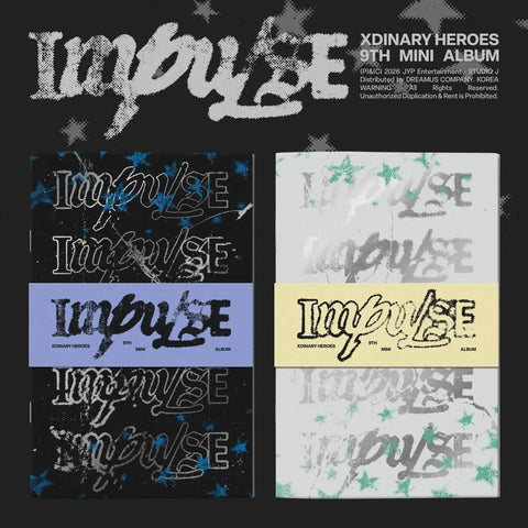 [Xdinary Heroes] 9th Mini Album IMPULSE (BACKSTAGE Ver. / Band of Outsiders Ver.)